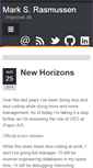 Mobile Screenshot of improve.dk